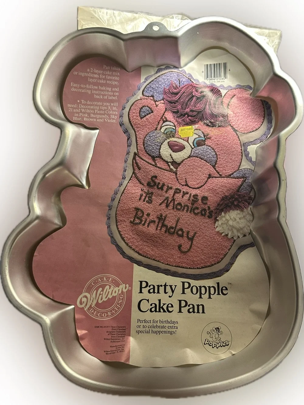 Wilton Popple Party Cake Pan